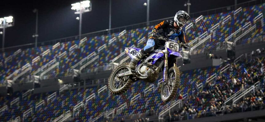 Video | Cole Thompson at the 2026 Daytona Supercross in the 450 Class