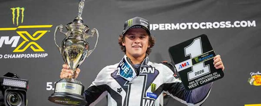 Haiden Deegan Clinches Back-to-Back Monster Energy Supercross Western Divisional Championships in St. Louis