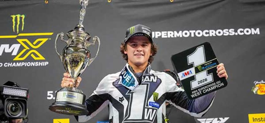 Haiden Deegan Clinches Back-to-Back Monster Energy Supercross Western Divisional Championships in St. Louis