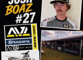 Josh Boaz Signs with AVL Husqvarna OG’s Race Team