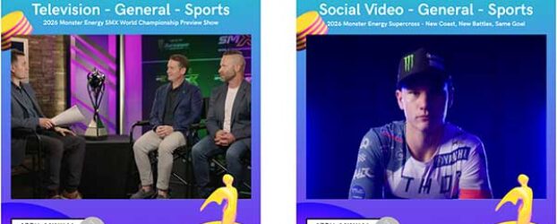The SMX League Wins Three Telly Awards for Television and Social Content Produced Around the Monster Energy SMX World Championship Series