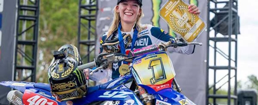 Impending Arrival of World Champion Lotte van Drunen Injects More Excitement into Must-See WMX Round from Thunder Valley