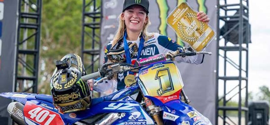 Impending Arrival of World Champion Lotte van Drunen Injects More Excitement into Must-See WMX Round from Thunder Valley
