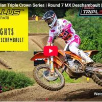 Video | 2026 Canadian Triple Crown Series | Round 7 MX Deschambault | 450 Callus Moto Highlights