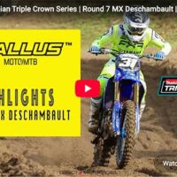 Video | 2026 Canadian Triple Crown Series | Round 7 MX Deschambault | 250 Callus Moto Highlights