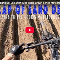 MTB Lap of Sand Del Lee after the 2026 Triple Crown Series MX National