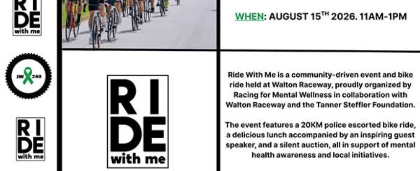 Ride with Me Registration NOW OPEN!