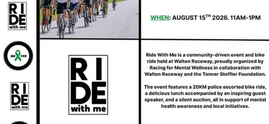 Ride with Me Registration NOW OPEN!