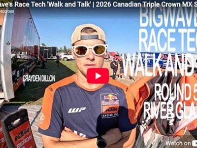 Bigwave’s Race Tech ‘Walk and Talk’ | 2026 Canadian Triple Crown MX Series | Round 5 – River Glade