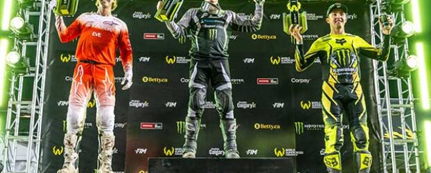 FINAL RACE OF FIM WORLD SUPERCROSS CHAMPIONSHIP CANADIAN GP CONCLUDES EARLY DUE TO SEVERE WEATHER | RESULTS