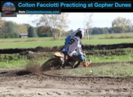TBT | 2013 Colton Facciotti Getting Ready at Gopher Dunes on the #9 KTM