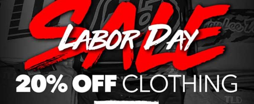 TLD Labour Day Sale | 20% Off & FREE Ground Shipping on All Orders