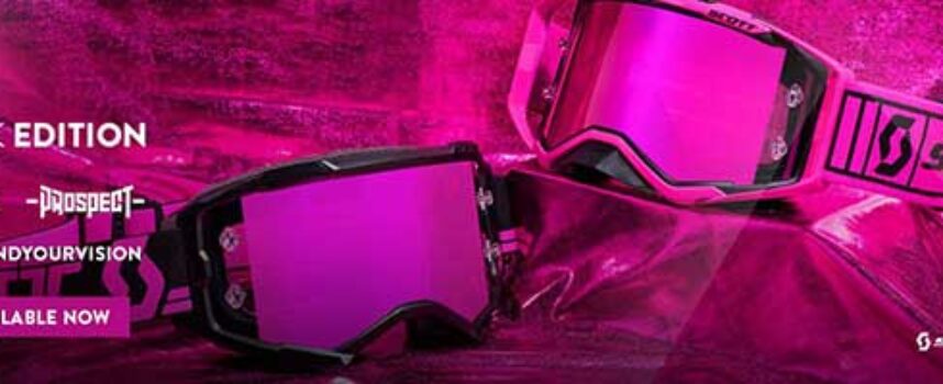 Upgrade to Legend Status with the New SCOTT Pink Edition Goggles!
