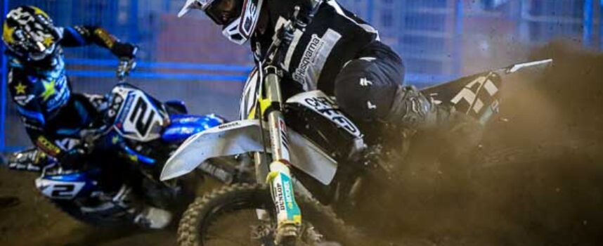 Video | Shadowing #77 Casey Keast at FWM Arenacross | Husqvarna Motorcycles