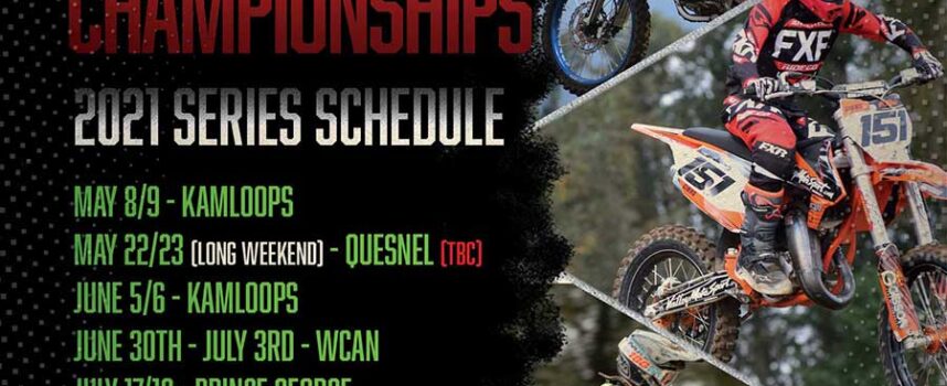 2021 FWM BC MX Championships Schedule Announced