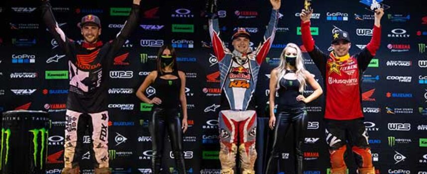 Cooper Webb Storms Orlando SX and Reclaims Momentum