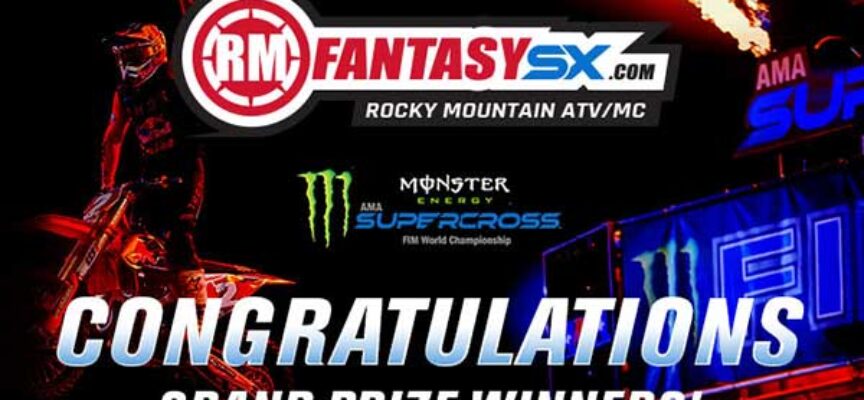Rocky Mountain ATV/MC Fantasy Supercross Final Standings