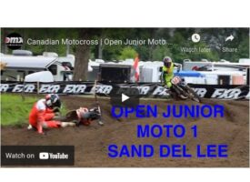 Video | Open Junior Moto 1 | Sand Del Lee