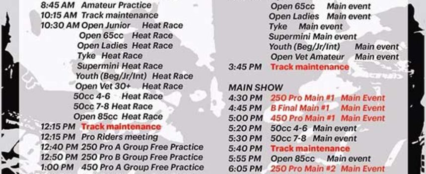 Triple Crown Series Supercross Rounds 1-2 Schedule/Need to Know