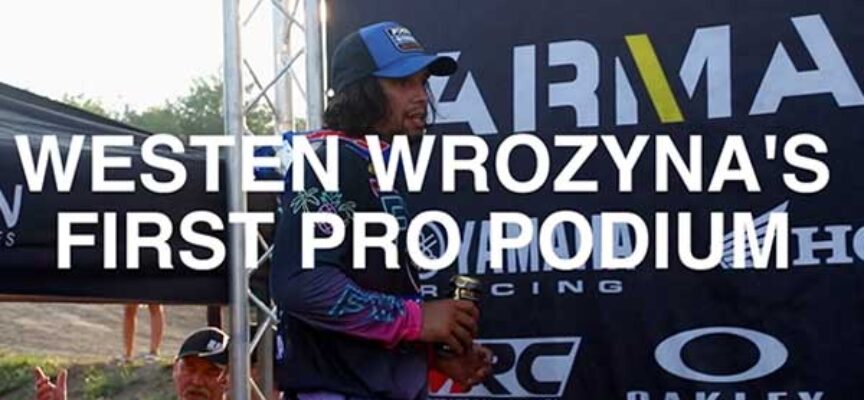 Video | Westen Wrozyna’s First Pro Podium Speech