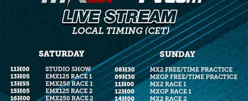MXGP of Garda | Broadcast Schedule
