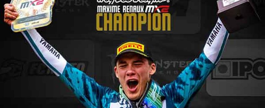 Maxime Renaux Crowned 250 MX World Champ