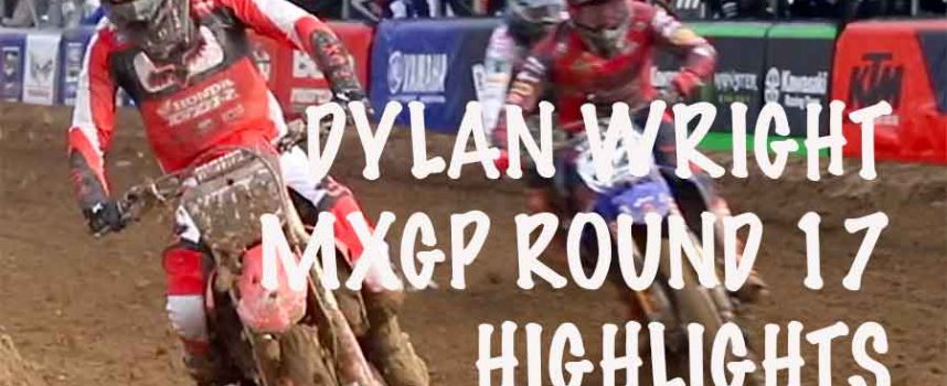 Video | Dylan Wright Highlights from MXGP Round 17 in Italy