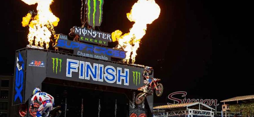 Chase Sexton Dominates San Diego Supercross for First 450SX Class Win