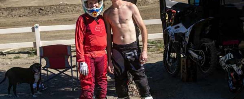 Olivia and Mitch Goheen at Fox Raceway | A Family that Rides Together…