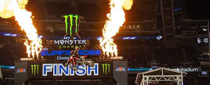 Jason Anderson Racks Up Back-to-Back Wins with a Minneapolis Supercross Victory