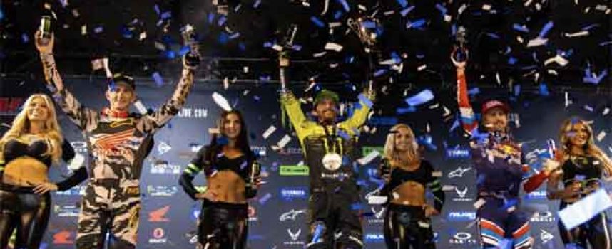 Jason Anderson Caps Supercross Season with Four Straight Wins