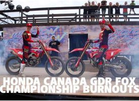 Honda Canada GDR Fox Championship BURNOUTS!