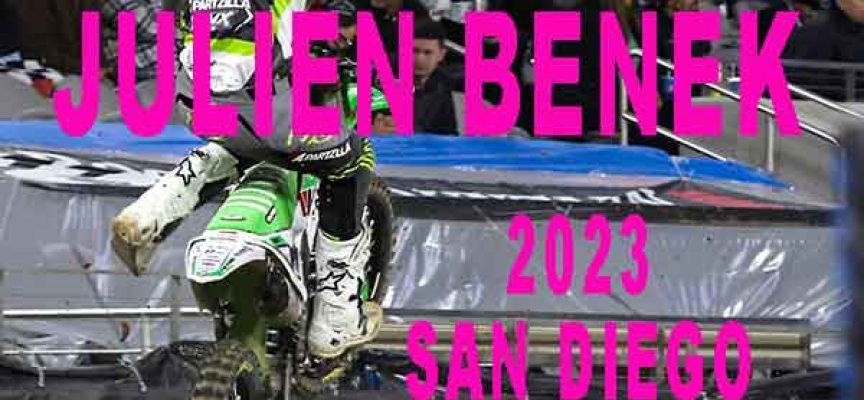 Video | Julien Benek at the 2023 San Diego Supercross