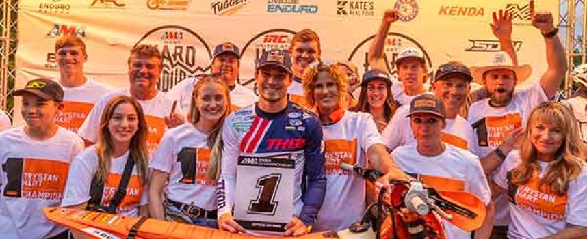 <strong>TRYSTAN HART CLINCHES 2023 U.S. HARD ENDURO CHAMPIONSHIP WITH SILVER KINGS VICTORY</strong>