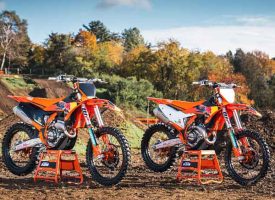 <strong>GET TO THE FRONT OF THE PACK: CHASE THE 2024 KTM 450 SX-F AND 250 SX-F FACTORY EDITIONS</strong>