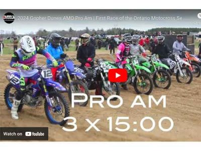 Video | 2024 Gopher Dunes AMO Pro Am | 30 Pro Riders Show Up to Race